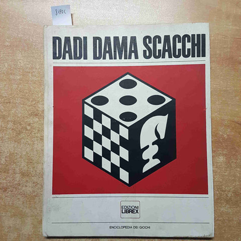 DADI DAMA SCACCHI enciclopedia dei giochi EDIZIONI LIBREX 1969