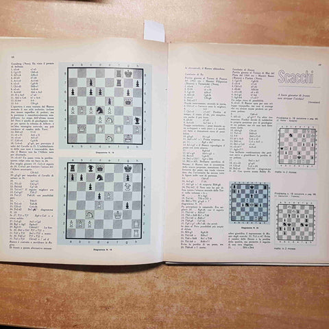 DADI DAMA SCACCHI enciclopedia dei giochi EDIZIONI LIBREX 1969