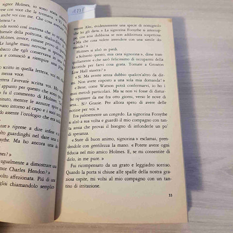 NUOVE IMPRESE DI SHERLOCK HOLMES - ADRIAN CONAN DOYELE - MONDADORI - 1983