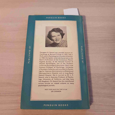 SEX AND THE SOCIAL ORDER - GEORGENE H. SEWARD - PELICAN BOOK - 1954