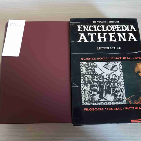 ENCICLOPEDIA ATHENA LETTERATURE LETTERATURA - DE VECCHI - 1963