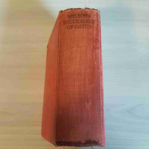 NELSON'S DICTIONARY OF DATES - THOMAS NELSON