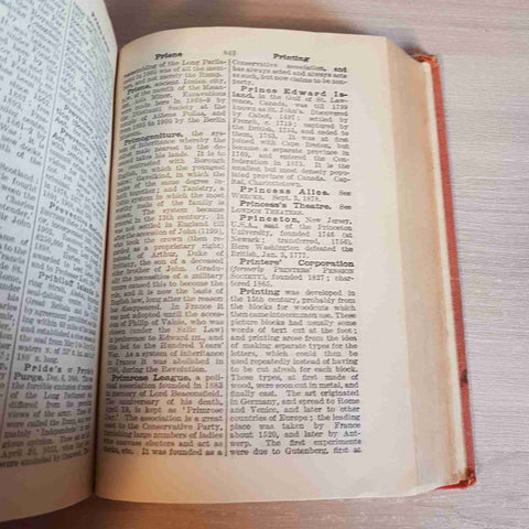 NELSON'S DICTIONARY OF DATES - THOMAS NELSON