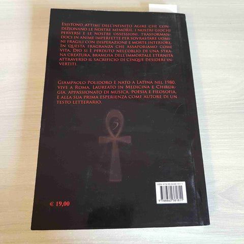 FRAMMENTI DI UN'ANIMA PERDUTA - GIAMPAOLO POLIDORO - NEFTASIA ROMANZI - 2012