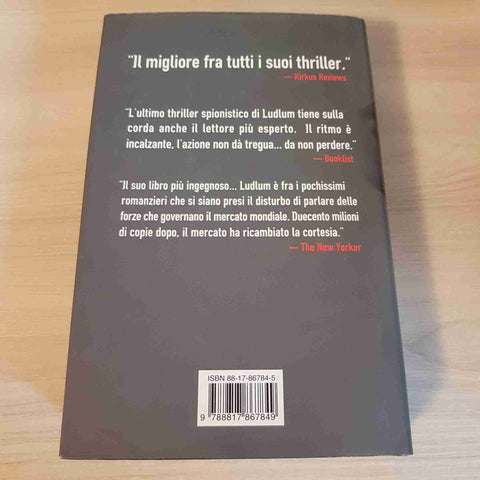 L'INGANNO DI PROMETEO - ROBERT LUDLUM - RIZZOLI - 2001