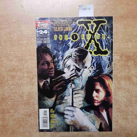 THE X FILES 24 all new TOPPS COMICS 1996 CHRIS CARTER mystery ufo