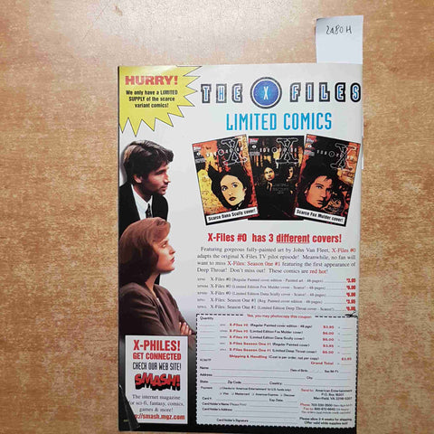 THE X FILES 22 all new TOPPS COMICS 1996 CHRIS CARTER mystery ufo