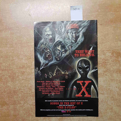 THE X FILES 16 all new TOPPS COMICS 1996 CHRIS CARTER mystery ufo