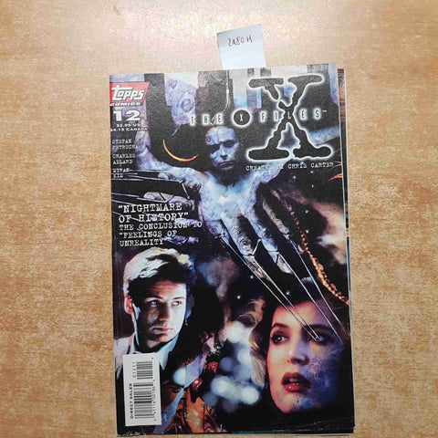 THE X FILES 12 all new TOPPS COMICS 1996 CHRIS CARTER mystery ufo