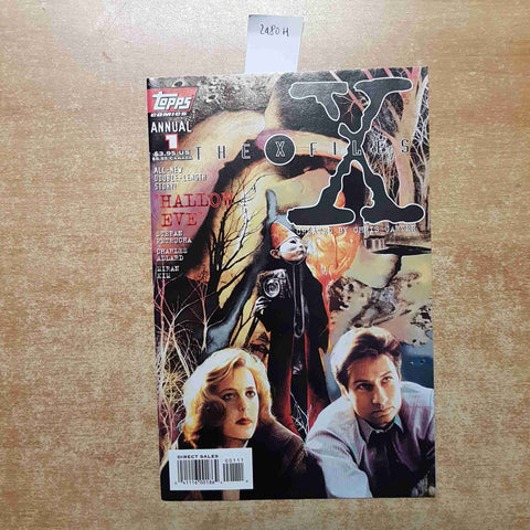 THE X FILES ANNUAL 1 all new TOPPS COMICS 1995 CHRIS CARTER mystery ufo