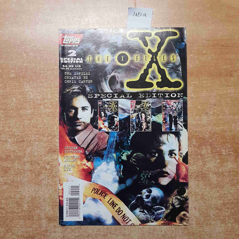 THE X FILES SPECIAL EDITION 2 all new TOPPS COMICS 1995 CHRIS CARTER mystery ufo