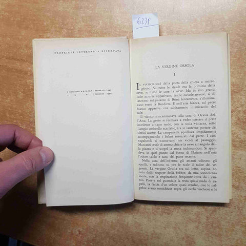 GABRIELE D'ANNUNZIO LE NOVELLE DELLA PESCARA 1959 MONDADORI edizione integrale