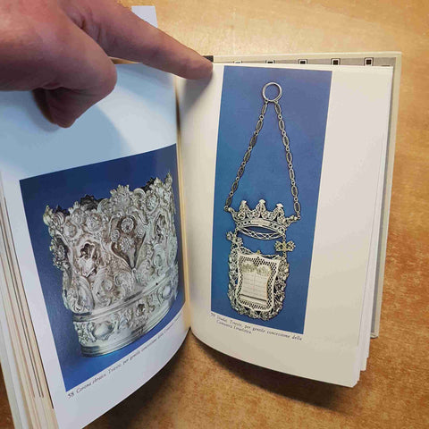 GLI ARGENTI ITALIANI arti e stili ELITE FABBRI 1984 ROCOCO' ADAM UGONOTTI