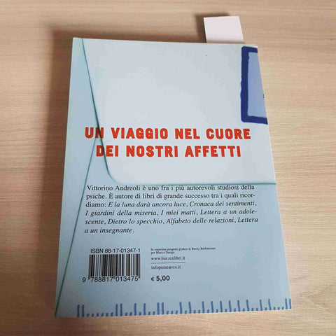 LETTERA ALLA TUA FAMIGLIA - VITTORINO ANDREOLI - BUR - 2005