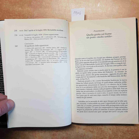 LOURDES CRONACA DI UN MISTERO messori LAURENTIN 1996 MONDADORI 1° edizione