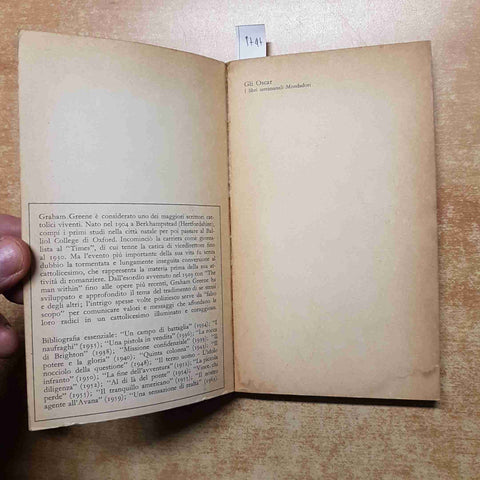 GRAHAM GREENE Una pistola in vendita 1966 MONDADORI gli oscar settimanali