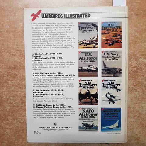 NATO AIR POWER IN THE 1980s WARBIRDS ILLUSTRATED 7 Michael J. Gething militaria