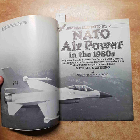 NATO AIR POWER IN THE 1980s WARBIRDS ILLUSTRATED 7 Michael J. Gething militaria