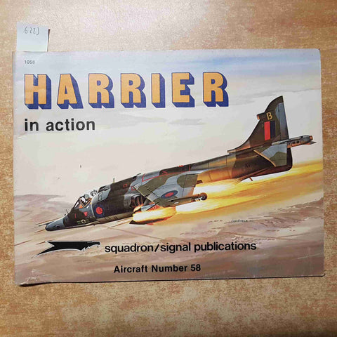 HARRIER IN ACTION SQUADRON/SIGNAL PUBLICATIONS aircraft 58 DON LINN DON GREER