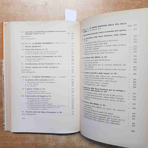 LA COSTITUZIONE DOGMATICA SULLA DIVINA RIVELAZIONE 3 ELLE DI CI 1966 MAGISTERO