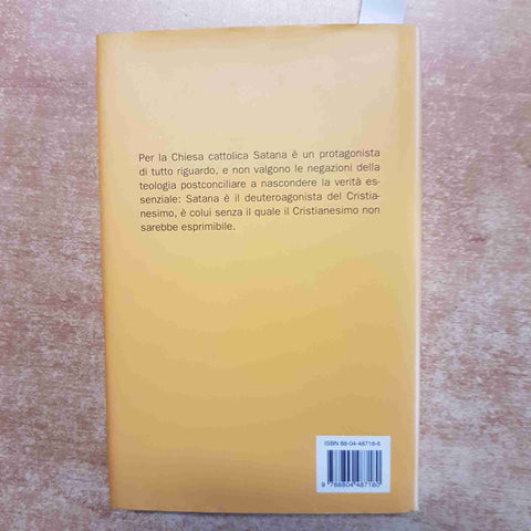 L'ANTICRISTO satana il principe delle tenebre GIANNI BAGET BOZZO 2001 MONDADORI