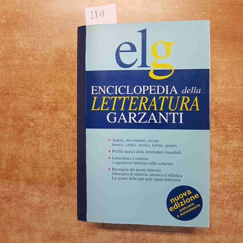 ENCICLOPEDIA DELLA LETTERATURA GARZANTI 1997 generi autori riviste metrica trame