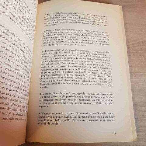 I PENSIERI DELLA FORTUNA - LUIGI ORSENIGO - 1969 detti proverbi citazioni