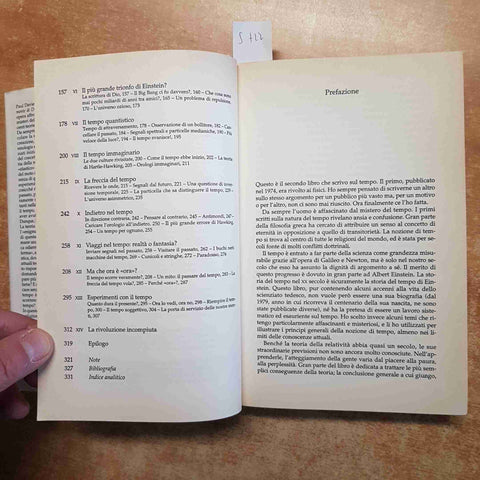 I MISTERI DEL TEMPO l'universo dopo Einstein PAUL DAVIES 1996 MONDADORI 1°ediz.