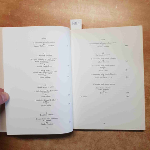 I SIMBOLI NELLE GRANDI RELIGIONI simbologia simbolismoJULIEN RIES 1988 JACA BOOK