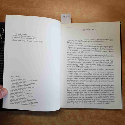 LE TAVOLOZZE DI NARCISO storie di artisti del nostro tempo PAOLO LEVI MONDADORI