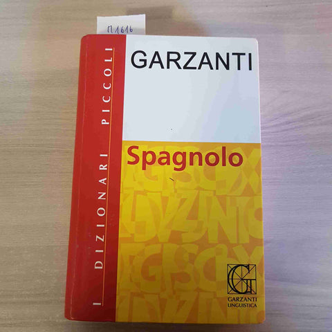 DIZIONARIO SPAGNOLO I PICCOLI DIZIONARI - GARZANTI - 2012