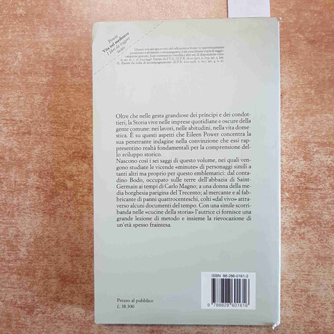 VITA NEL MEDIOEVO EILEEN POWER einaudi scuola