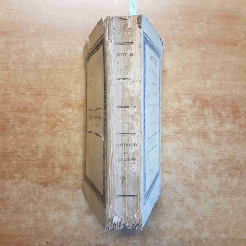 OPERE DI POTHIER TRATTATO DEI CONTRATTI DI LOCAZIONE volume primo 1817 SONZOGNO