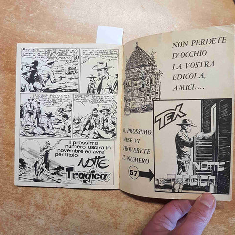 TEX TRE STELLE LA RIVOLTA 200 lire OTTOBRE 1968 BONELLI EDIZIONI ARALDO