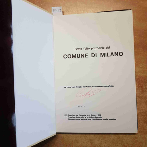 LA MILANO DI QUINTO GIOVANETTI i maestri della pittura EUROARTE ROMA 1982