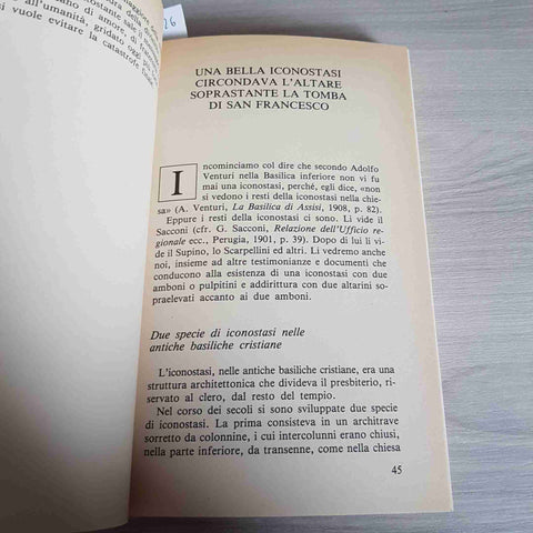 LA TOMBA DI SAN FRANCESCO - P. MICHELE MILLOZZI - FRATI MINORI CONVENTUALI 1992
