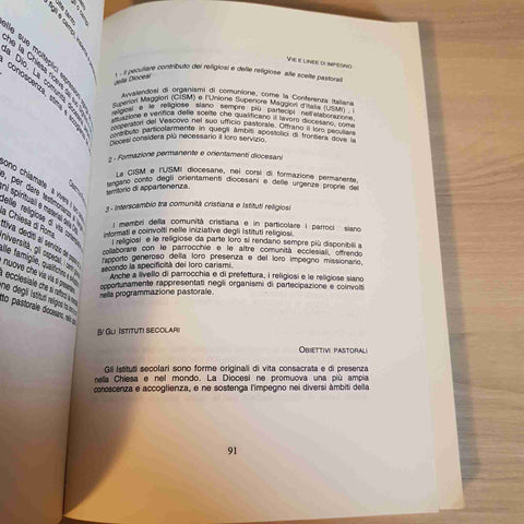 LIBRO DEL SINODO DELLA DIOCESI DI ROMA - SECONDO SINODO DIOCESANO - 1993