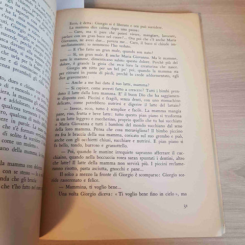 COME PARLERO' A MIO FIGLIO? educazione sessuale per ragazzi LA SCUOLA - 1965