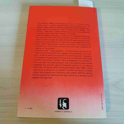POPIELUSZKO LA POLONIA I POLACCHI - VINCENZO MADDALONI - PAOLINE - 1985