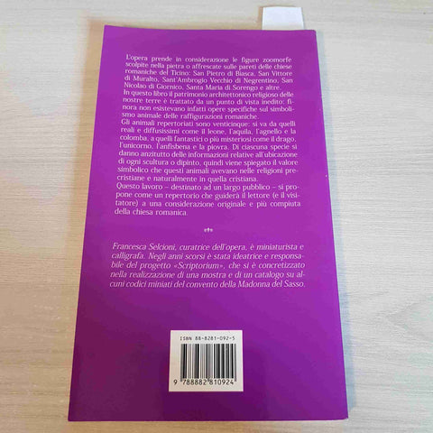 GLI ANIMALI DELLA CASA DI DIO bestiario chiese romaniche ticinesi ARMANDO DADO