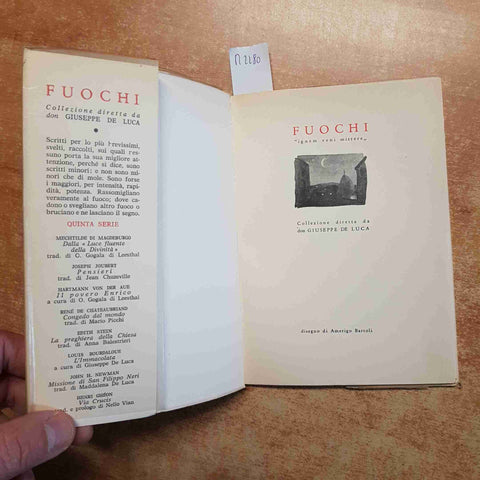 LOUIS VEUILLOT - STORIA D'UN PARROCO 1960 MORCELLIANA fuochi di un MENICHELLI