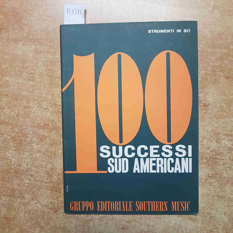 100 SUCCESSI SUD AMERICANI southern music CANZONIERE strumenti in si bemolle