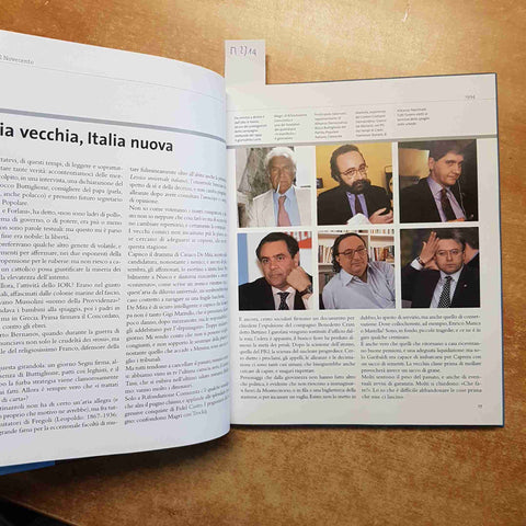 L'ITALIA DEL '900 ENZO BIAGI 1994 1996 RIZZOLI 2007 berlusconi moratti previti