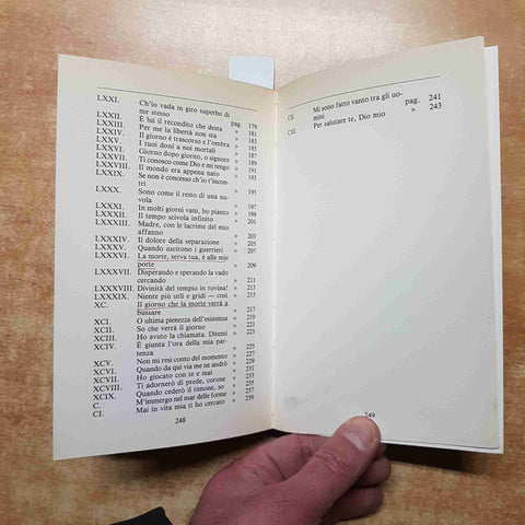 RABINDRANATH TAGORE Gitanjali CANTI DI OFFERTA 1993 SAN PAOLO con testo a fronte
