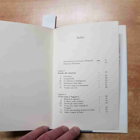 DAVID MARIA TUROLDO - IL DIAVOLO SUL PINNACOLO 1989 EDIZIONI PAOLINE 2°edizione