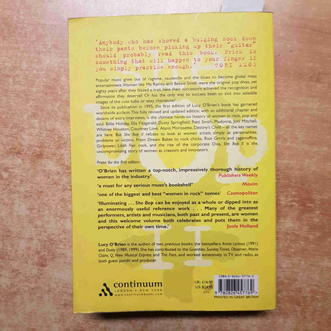 SHE BOP II the definitive history of women in rock, pop and soul LUCY O'BRIEN