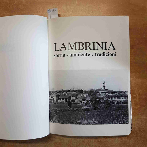 LAMBRINIA STORIA AMBIENTE TRADIZIONI chignolo po 1981 PAVIA PAVESE OLTREPO'