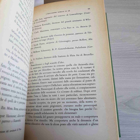 L'EDUCAZIONE AI VALORI - FROIDURE - ENCICLOPEDIA PSICOLOGICA - PAOLINE - 1966