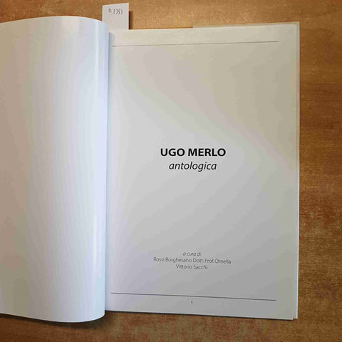 UGO MERLO ANTOLOGICA 1996 ROSSI BORGHESANO, SACCHI JODICE
