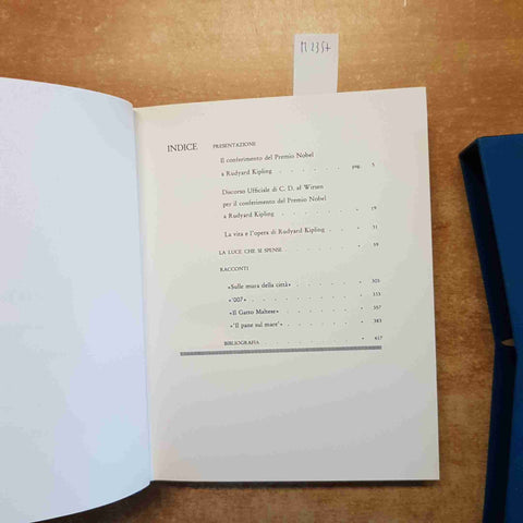 RUDYARD KIPLING i premi nobel per la letteratura 1964 FABBRI EDITORI
